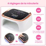Lampe UV ongles Rechargeable 36 LEDS 10