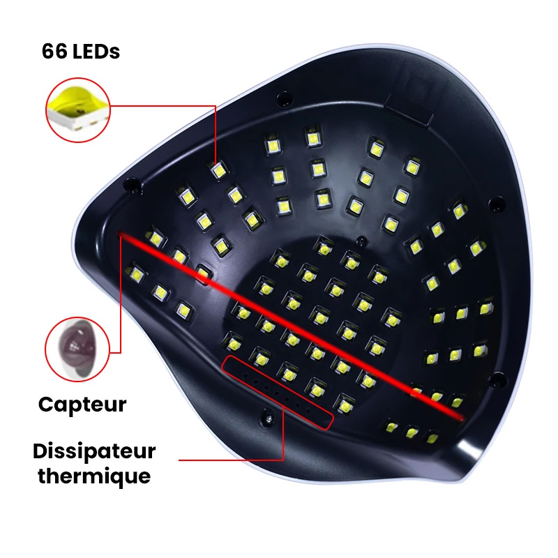 Lampe LED ongle 280 W X11 pro