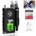 Ponceuse à ongle professionnelle 40000 tr/min 10