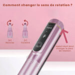 Ponceuse à ongle sans fil à molette 8