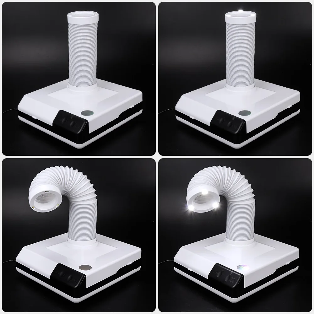 Aspirateur ongles LED avec tuyau 60W