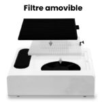 Aspirateur pour ongles 150W avec filtre amovible 7