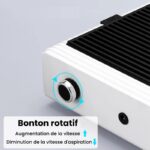 Aspirateur pour ongles 150W avec filtre amovible 11