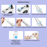 Ponceuse à ongle professionnelle 40000 tr/min 7