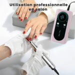 Ponceuse à ongle professionnelle 45000 tr/min 5