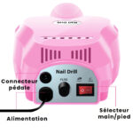 Ponceuse à ongles professionnelle à pédale 9