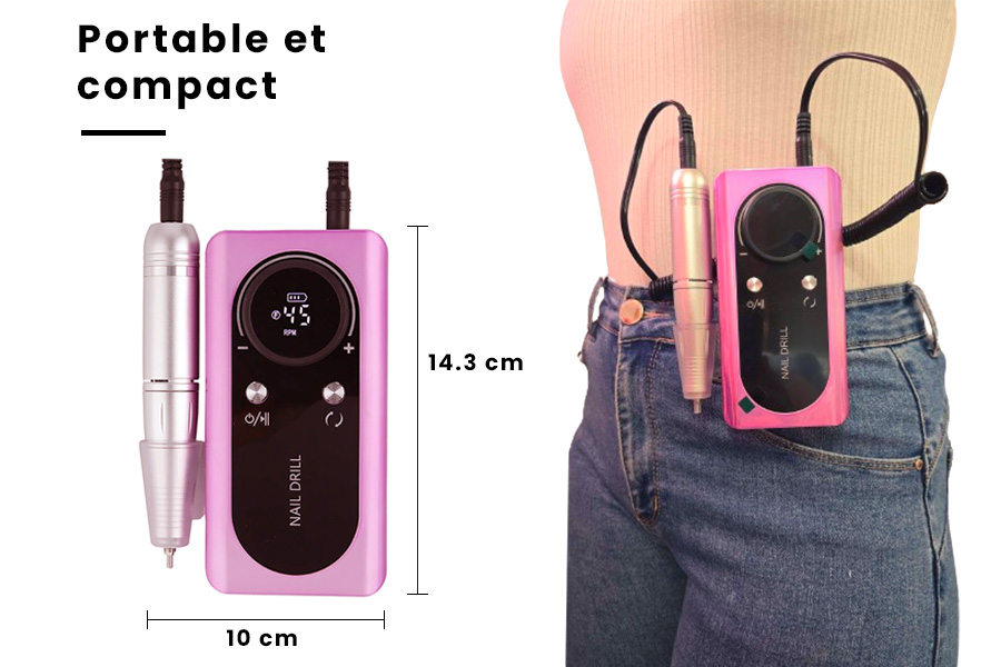 Ponceuse à ongle professionnelle 45000 tr/min 14 Ponceuse à ongle professionnelle 45000 tr/min 14